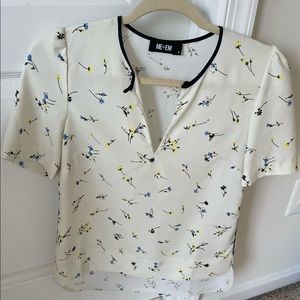Me+em me&em top blouse size 6